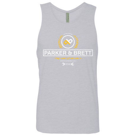 T-Shirts Heather Grey / Small Parker & Brett Men's Premium Tank Top
