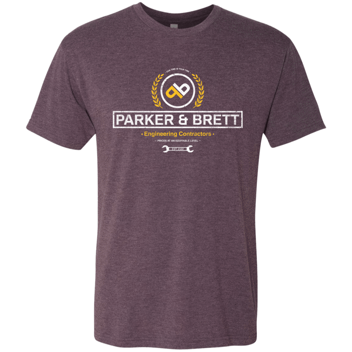 T-Shirts Vintage Purple / Small Parker & Brett Men's Triblend T-Shirt