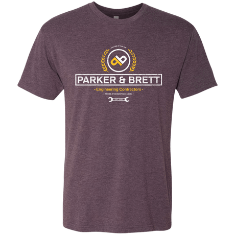 T-Shirts Vintage Purple / Small Parker & Brett Men's Triblend T-Shirt