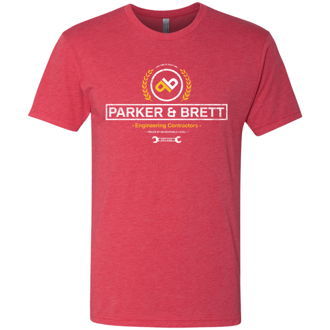T-Shirts Vintage Red / Small Parker & Brett Men's Triblend T-Shirt