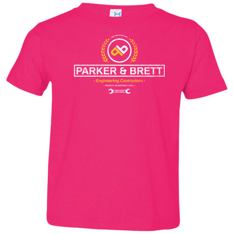 T-Shirts Hot Pink / 2T Parker & Brett Toddler Premium T-Shirt