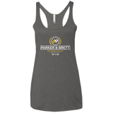 T-Shirts Premium Heather / X-Small Parker & Brett Women's Triblend Racerback Tank