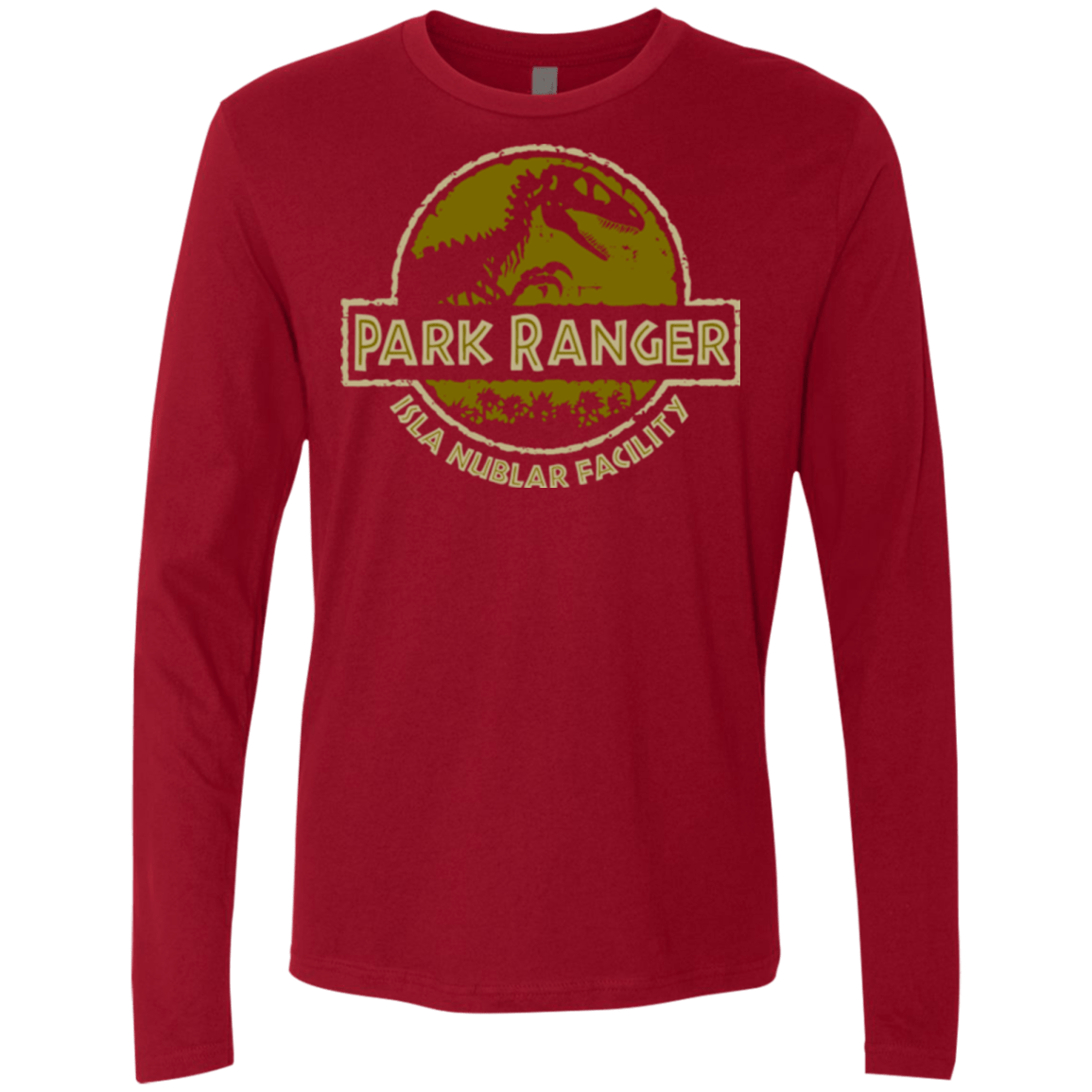 T-Shirts Cardinal / Small Parks and Rex Men's Premium Long Sleeve