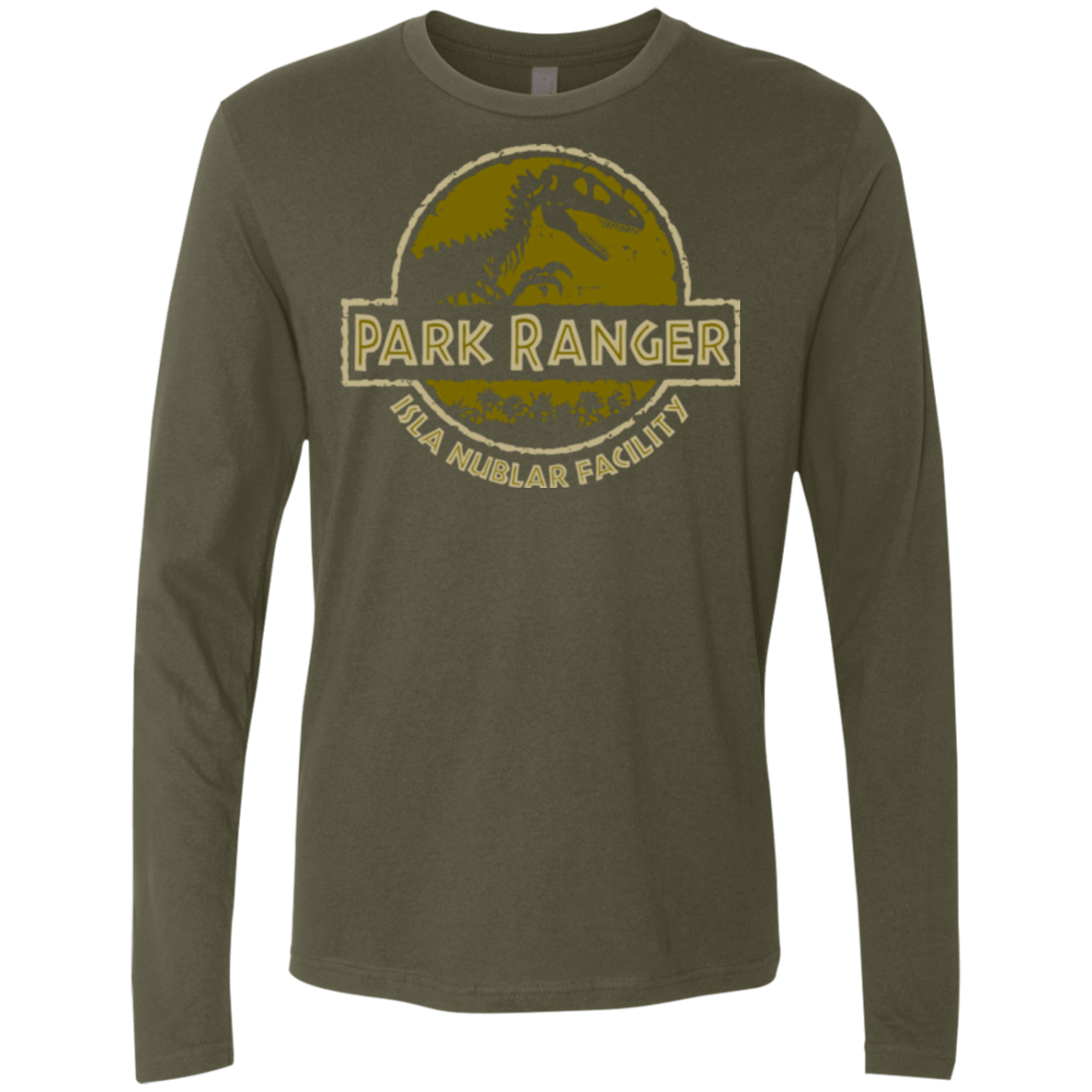 T-Shirts Military Green / Small Parks and Rex Men's Premium Long Sleeve