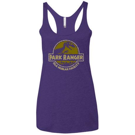 T-Shirts Purple / X-Small Parks and Rex Women's Triblend Racerback Tank