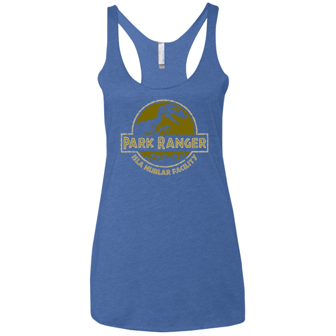 T-Shirts Vintage Royal / X-Small Parks and Rex Women's Triblend Racerback Tank