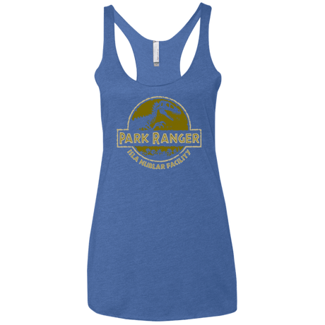 T-Shirts Vintage Royal / X-Small Parks and Rex Women's Triblend Racerback Tank