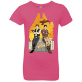 T-Shirts Hot Pink / YXS Partners In Crime Girls Premium T-Shirt