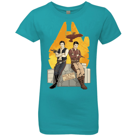 T-Shirts Tahiti Blue / YXS Partners In Crime Girls Premium T-Shirt