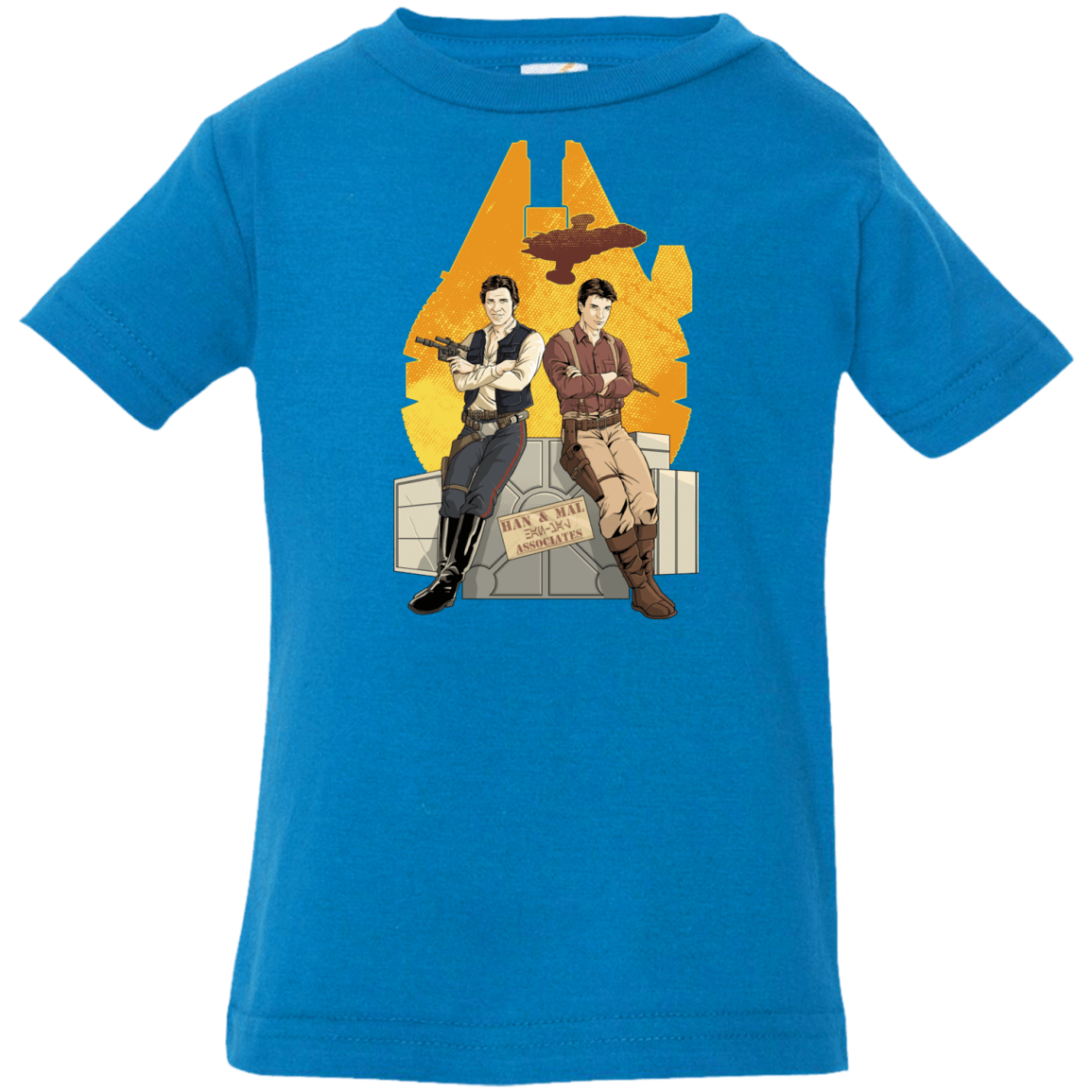 T-Shirts Cobalt / 6 Months Partners In Crime Infant PremiumT-Shirt