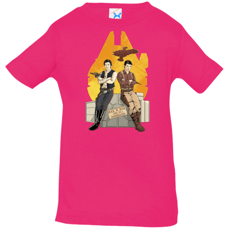 T-Shirts Hot Pink / 6 Months Partners In Crime Infant PremiumT-Shirt