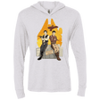 T-Shirts Heather White / X-Small Partners In Crime Triblend Long Sleeve Hoodie Tee