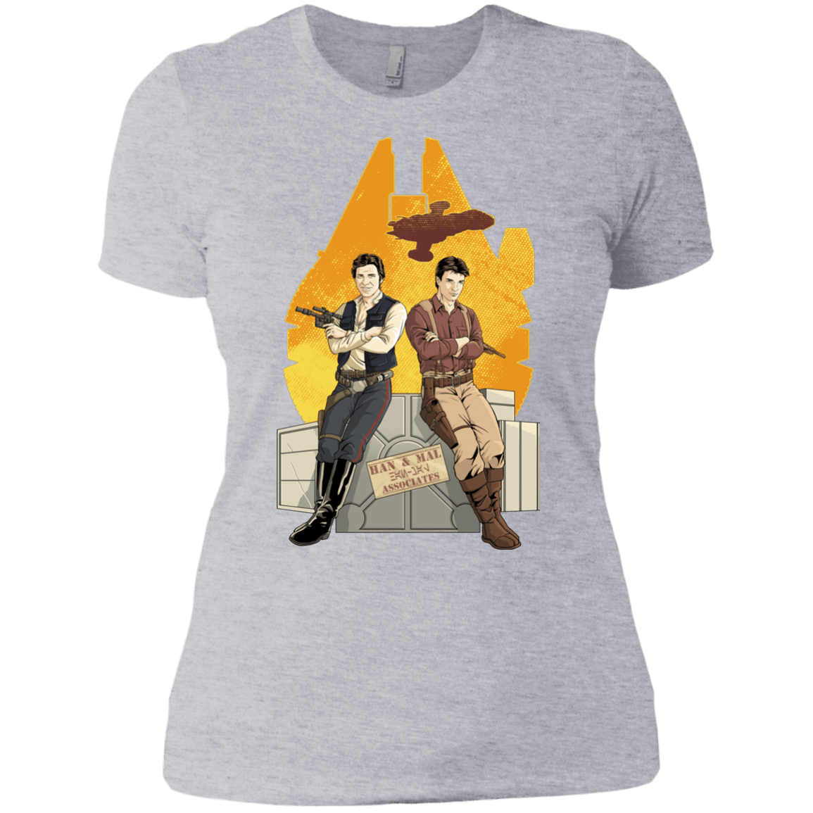 T-Shirts Heather Grey / X-Small Partners In Crime Women's Premium T-Shirt