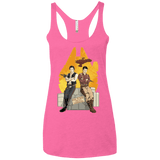T-Shirts Vintage Pink / X-Small Partners In Crime Women's Triblend Racerback Tank