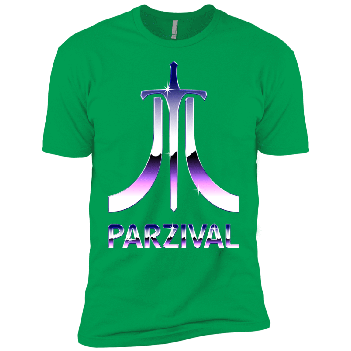 T-Shirts Kelly Green / YXS Parzival Retro Boys Premium T-Shirt
