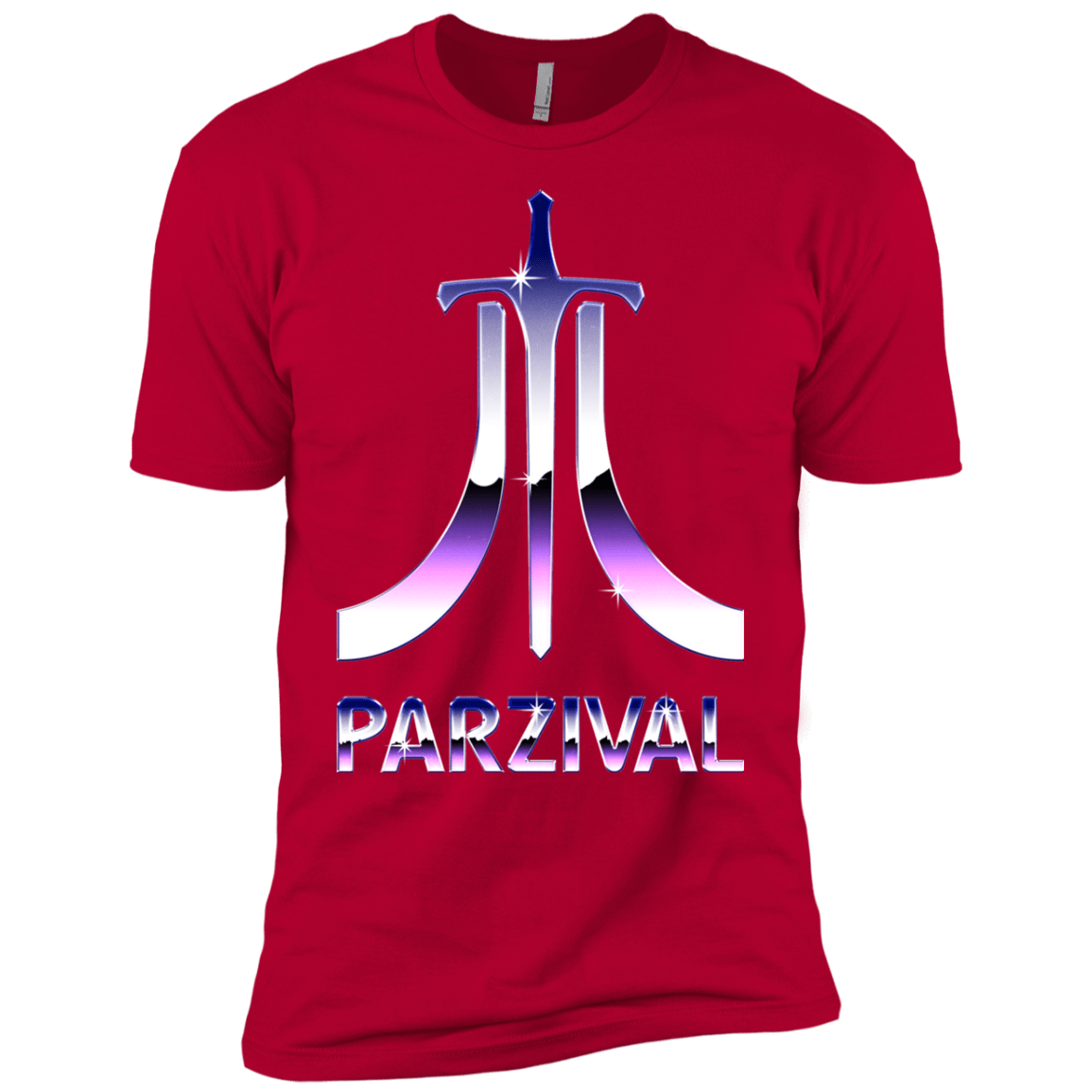 T-Shirts Red / YXS Parzival Retro Boys Premium T-Shirt