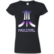 T-Shirts Black / S Parzival Retro Junior Slimmer-Fit T-Shirt