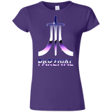 T-Shirts Purple / S Parzival Retro Junior Slimmer-Fit T-Shirt