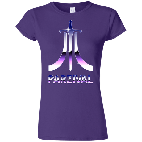 T-Shirts Purple / S Parzival Retro Junior Slimmer-Fit T-Shirt