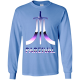 T-Shirts Carolina Blue / S Parzival Retro Men's Long Sleeve T-Shirt