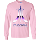 T-Shirts Light Pink / S Parzival Retro Men's Long Sleeve T-Shirt