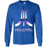 T-Shirts Royal / S Parzival Retro Men's Long Sleeve T-Shirt