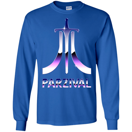 T-Shirts Royal / S Parzival Retro Men's Long Sleeve T-Shirt