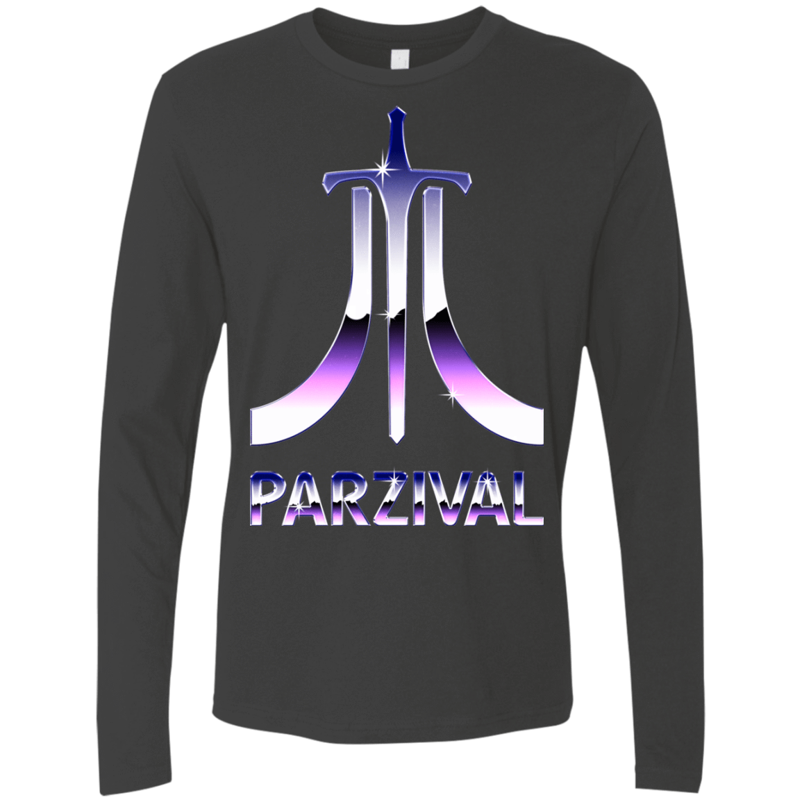 T-Shirts Heavy Metal / S Parzival Retro Men's Premium Long Sleeve