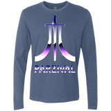 T-Shirts Indigo / S Parzival Retro Men's Premium Long Sleeve