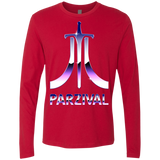 T-Shirts Red / S Parzival Retro Men's Premium Long Sleeve