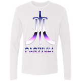 T-Shirts White / S Parzival Retro Men's Premium Long Sleeve
