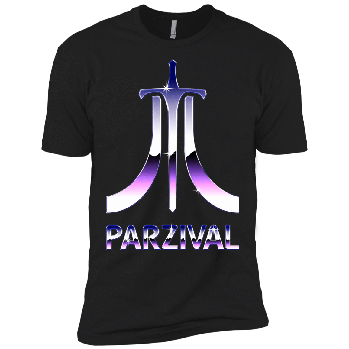 T-Shirts Black / X-Small Parzival Retro Men's Premium T-Shirt