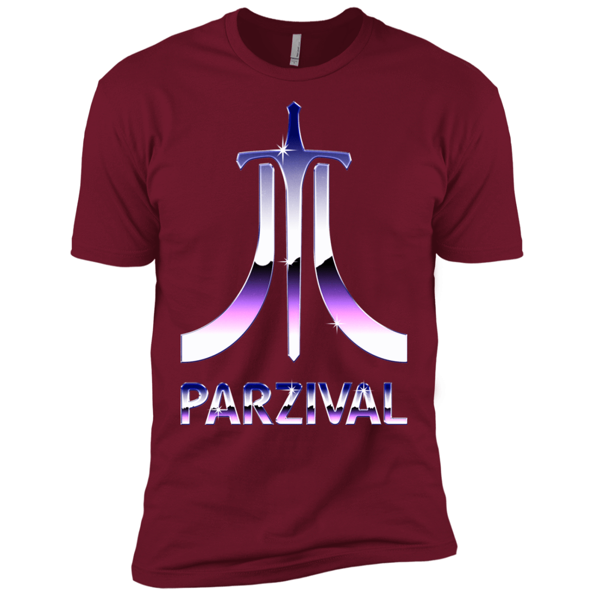 T-Shirts Cardinal / X-Small Parzival Retro Men's Premium T-Shirt