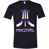 T-Shirts Black / X-Small Parzival Retro Men's Semi-Fitted Softstyle
