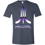 T-Shirts Heather Navy / S Parzival Retro Men's Semi-Fitted Softstyle