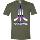 T-Shirts Military Green / S Parzival Retro Men's Semi-Fitted Softstyle