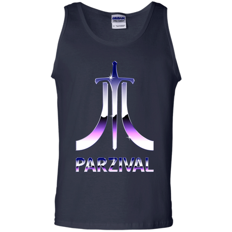 T-Shirts Navy / S Parzival Retro Men's Tank Top