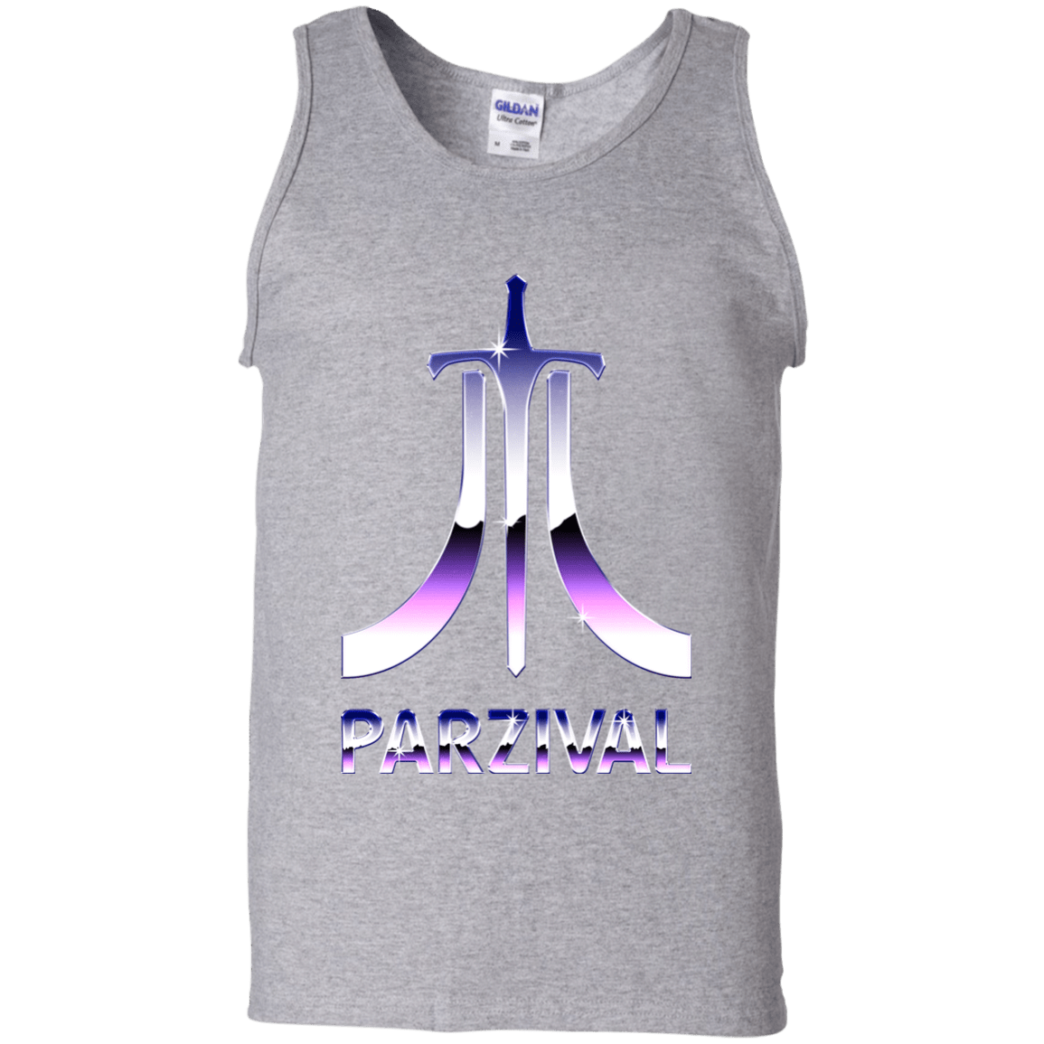 T-Shirts Sport Grey / S Parzival Retro Men's Tank Top
