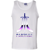 T-Shirts White / S Parzival Retro Men's Tank Top
