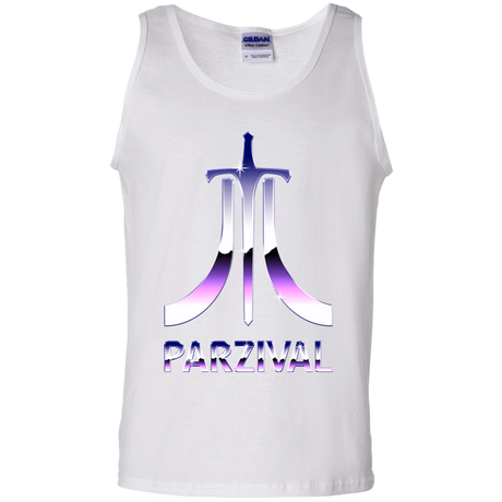 T-Shirts White / S Parzival Retro Men's Tank Top