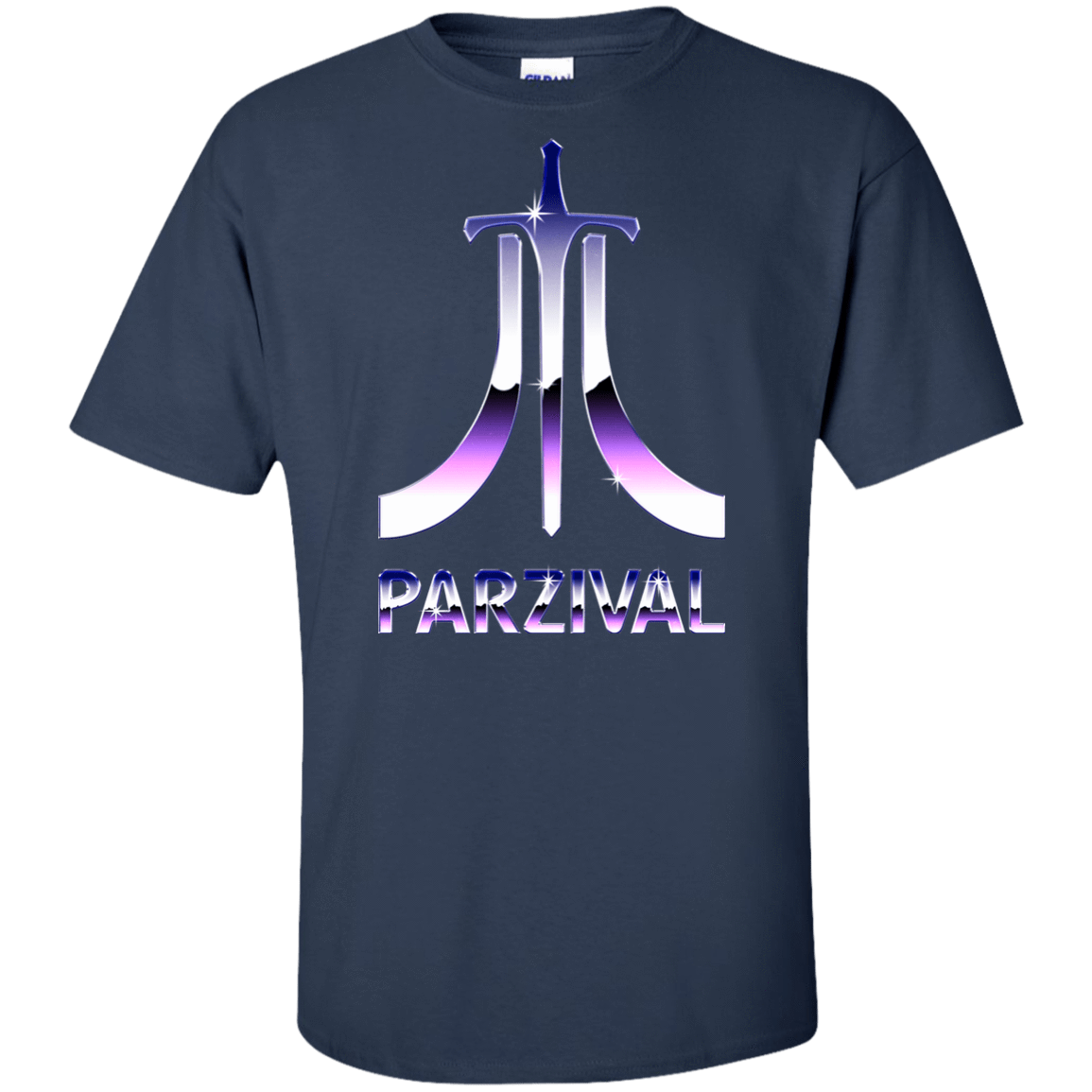 T-Shirts Navy / XLT Parzival Retro Tall T-Shirt