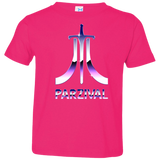 T-Shirts Hot Pink / 2T Parzival Retro Toddler Premium T-Shirt