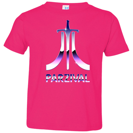 T-Shirts Hot Pink / 2T Parzival Retro Toddler Premium T-Shirt