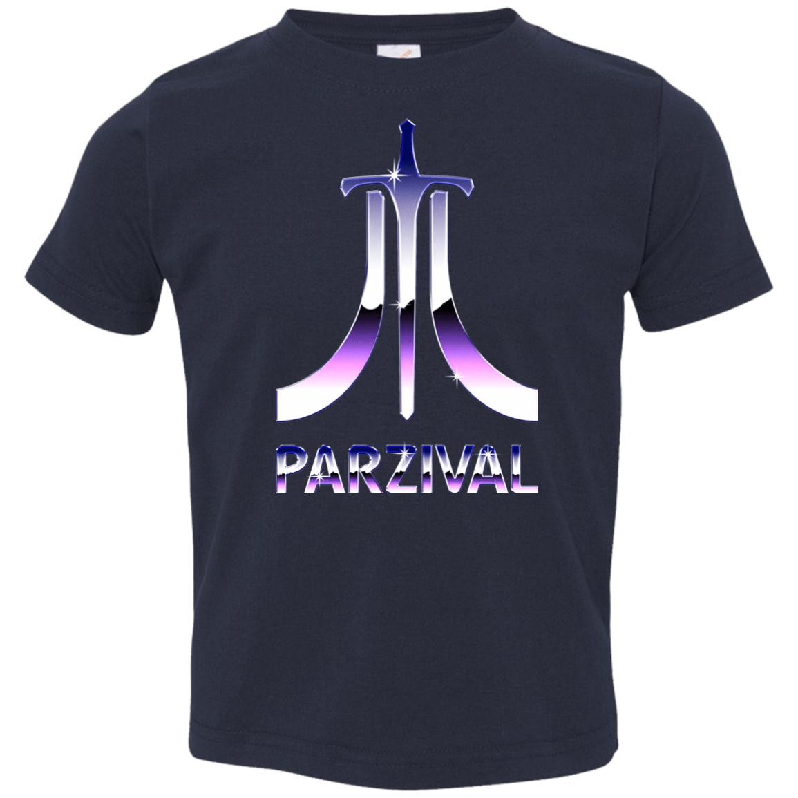 T-Shirts Navy / 2T Parzival Retro Toddler Premium T-Shirt