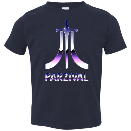 T-Shirts Navy / 2T Parzival Retro Toddler Premium T-Shirt