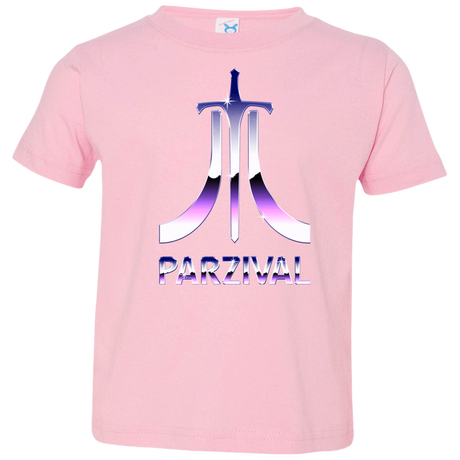 T-Shirts Pink / 2T Parzival Retro Toddler Premium T-Shirt