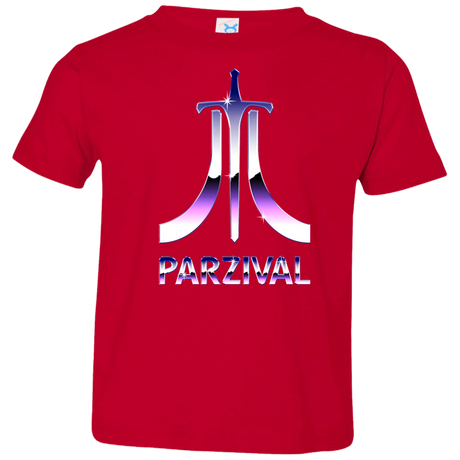 T-Shirts Red / 2T Parzival Retro Toddler Premium T-Shirt