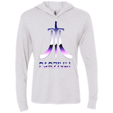 T-Shirts Heather White / X-Small Parzival Retro Triblend Long Sleeve Hoodie Tee