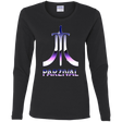 T-Shirts Black / S Parzival Retro Women's Long Sleeve T-Shirt
