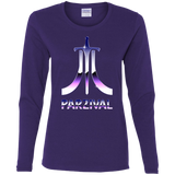 T-Shirts Purple / S Parzival Retro Women's Long Sleeve T-Shirt
